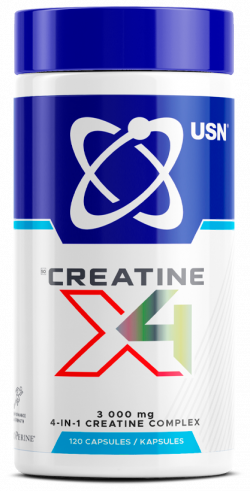 USN Creatine X4, Креатин Икс Четыре, 120 капсул