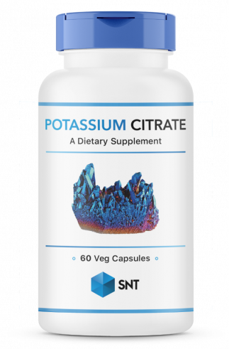 SNT Potassium citrate, Потассиум цитрат, 60 капсул