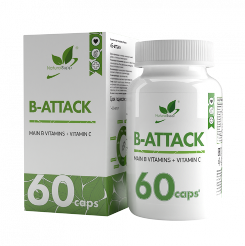 Natural Supp B-Attack, 60 капсул