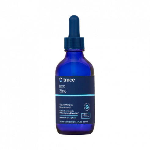 Trace Minerals Research Ionic Zinc 50 mg, Ресерч Ионизированный цинк 50 мг, 59 мл