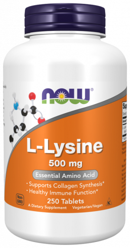 NOW L-Lysine 500 mg