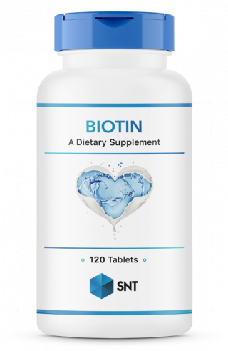 SNT Biotin, Биотин, 120 таблеток