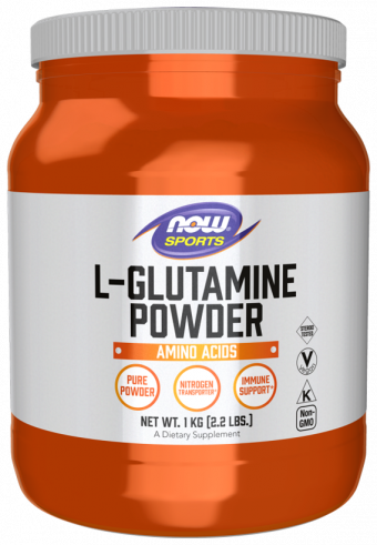 NOW L-Glutamine Powder, 1000 грамм