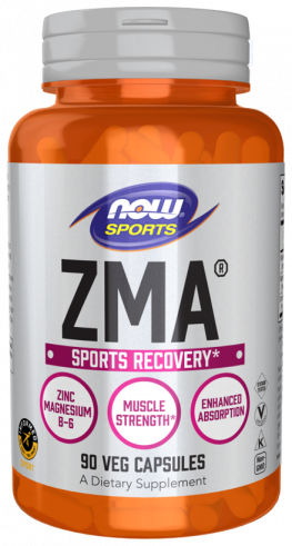 NOW ZMA 800 mg, 90 капсул