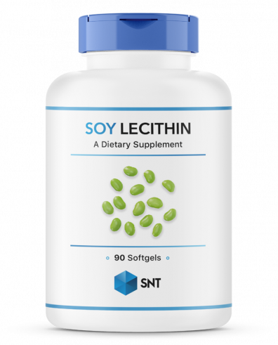 SNT Soy Lecithin, Соевый Лецитин, 90 капсул