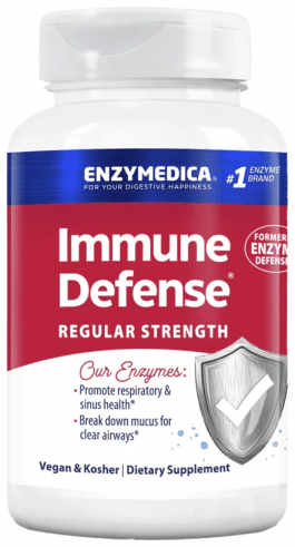 Enzymedica Immune Defense, Иммунная защита, 120 капсул