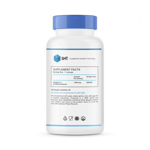 SNT Methyl B-12, Метил B-12, 90 таблеток