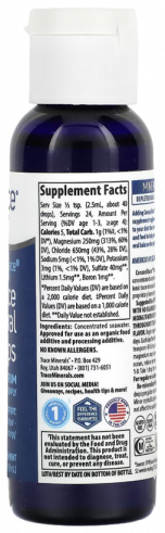 Trace Minerals Research ConcenTrace Trace Minerals Drops, Ресёрч КонсэнТрэйс микроэлементы в форме капель, 59 мл