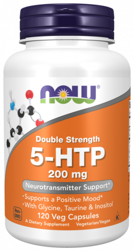 NOW 5-HTP 200 mg, 120 капсул