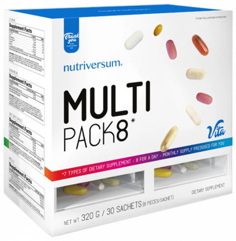 Nutriversum Vita Multi Paсk 8, 30 пак
