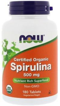 NOW Spirulina 500 мг
