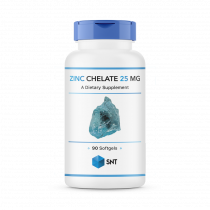 SNT Zinc Chelate 25 mg, Цинк Хелат 25 мг, 90 капсул
